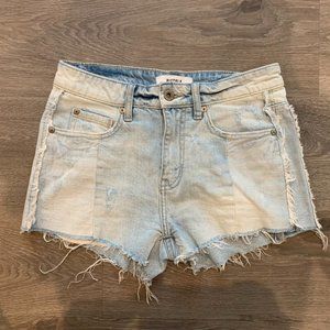 Pistola Light Wash Denim Shorts
